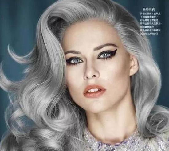 别乱染<em>头发</em> 测测你真的能hold住<em>奶奶灰</em>吗-头