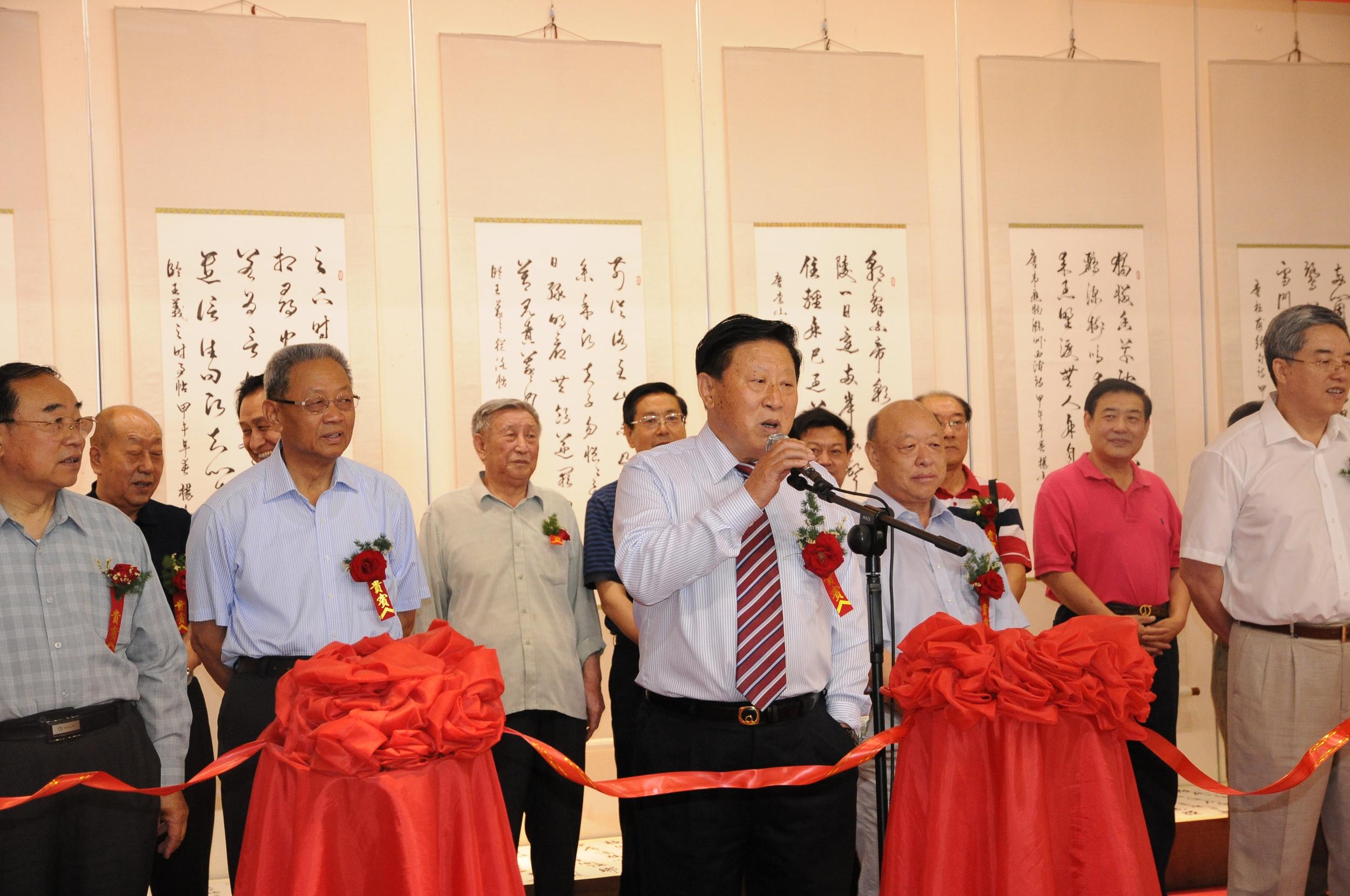 杨金镜同志书法作品展览