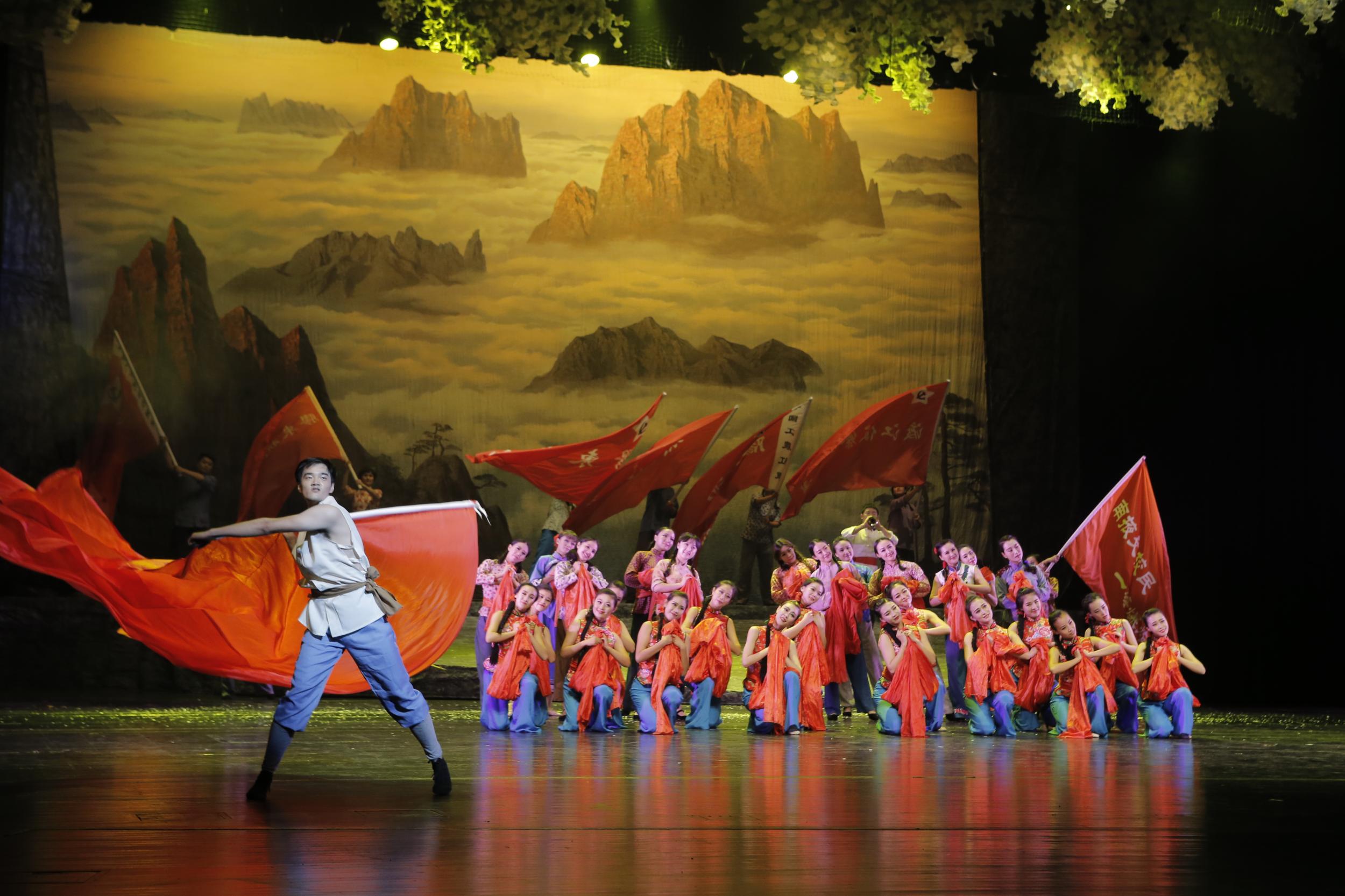 纪念抗战胜利70周年剧目胶东儿女成功上演