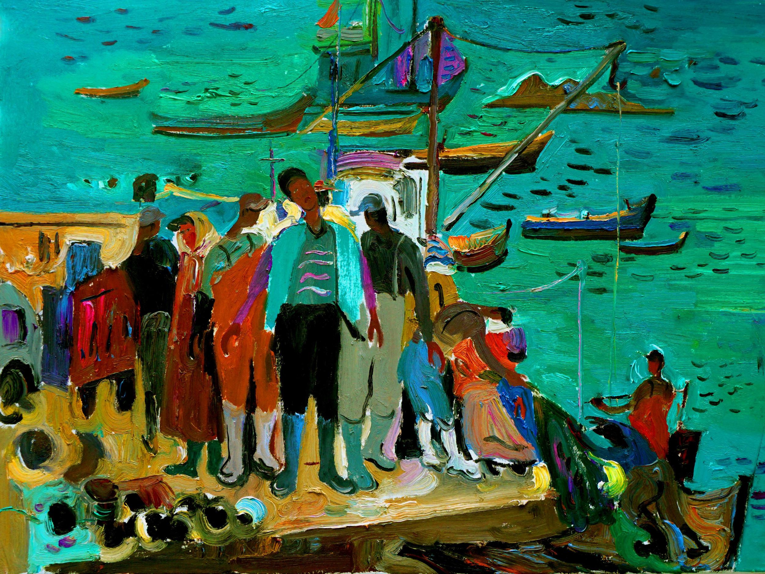 我的民居61我的海王永国汪明强油画展将开幕