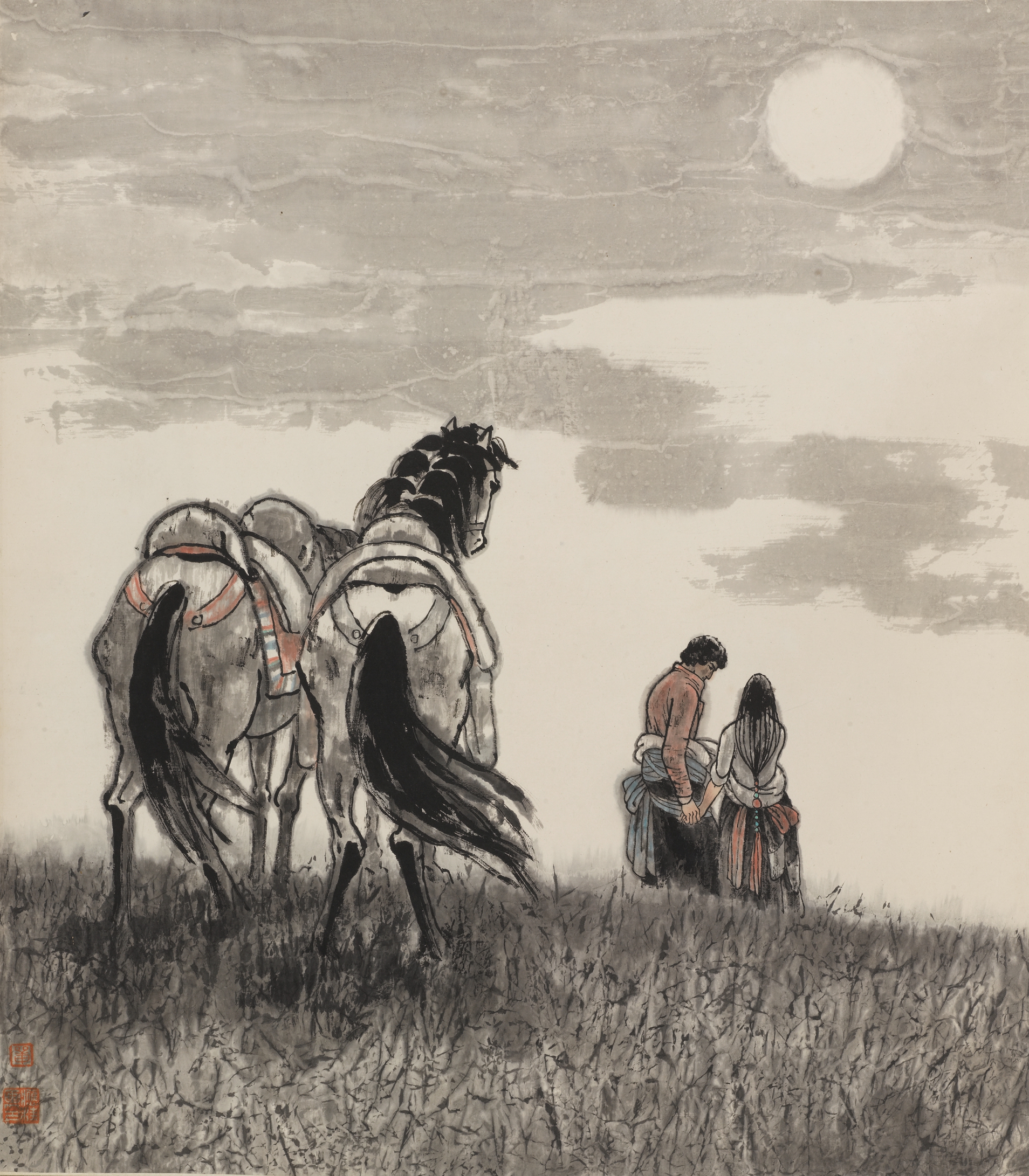 齐鲁三师山东省美术馆馆藏杨元武单应桂徐金提国画作品展将于11月1日