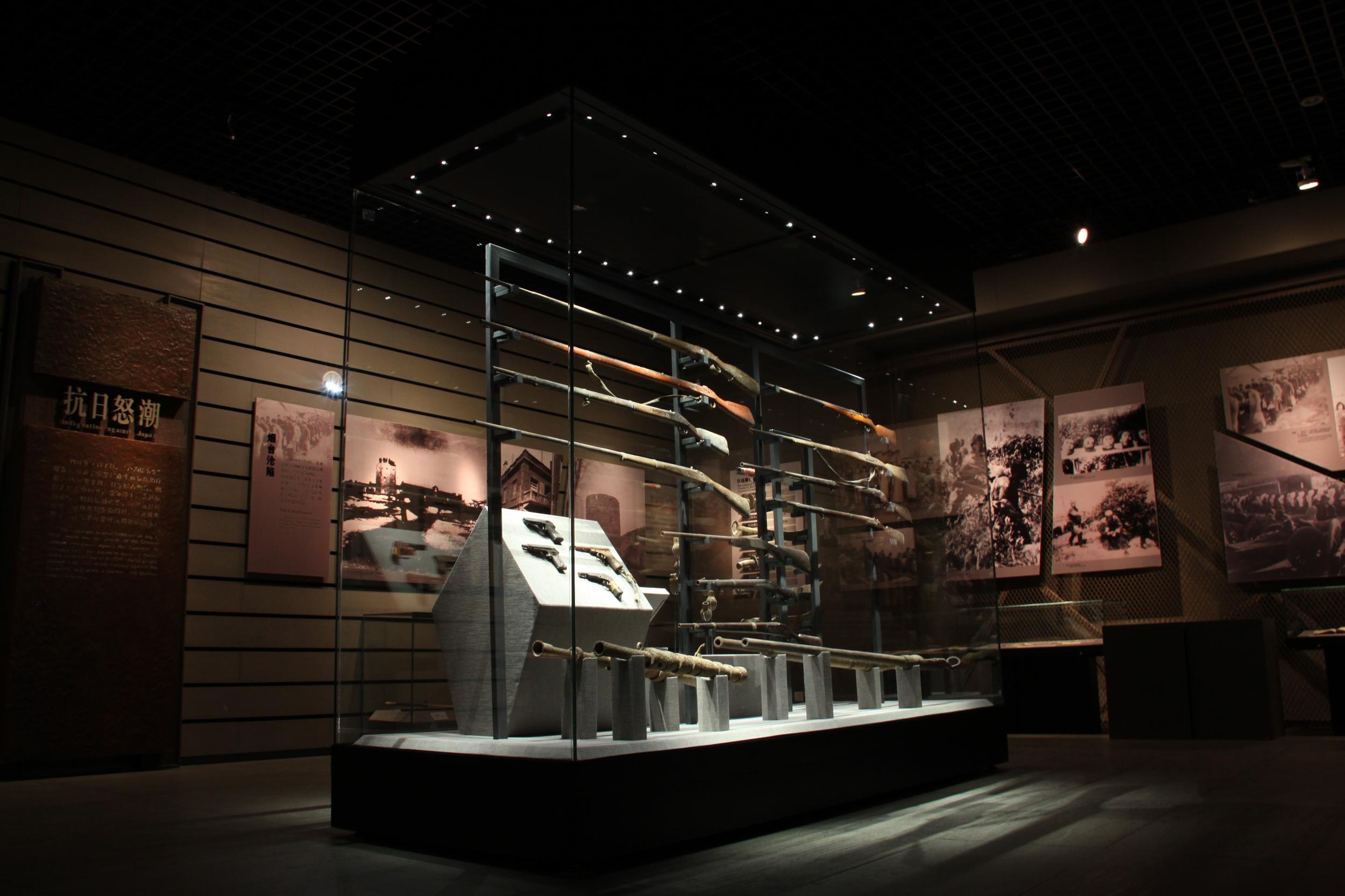 烟台市博物馆:胶东抗战武器亮相"世纪之路"